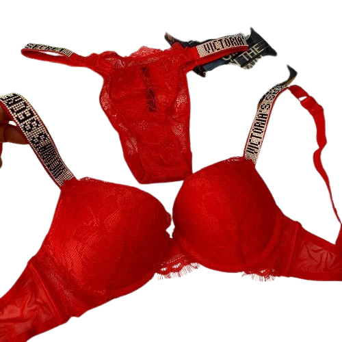 Victoria’s Secret Stylish Straps Bra & Panty Set